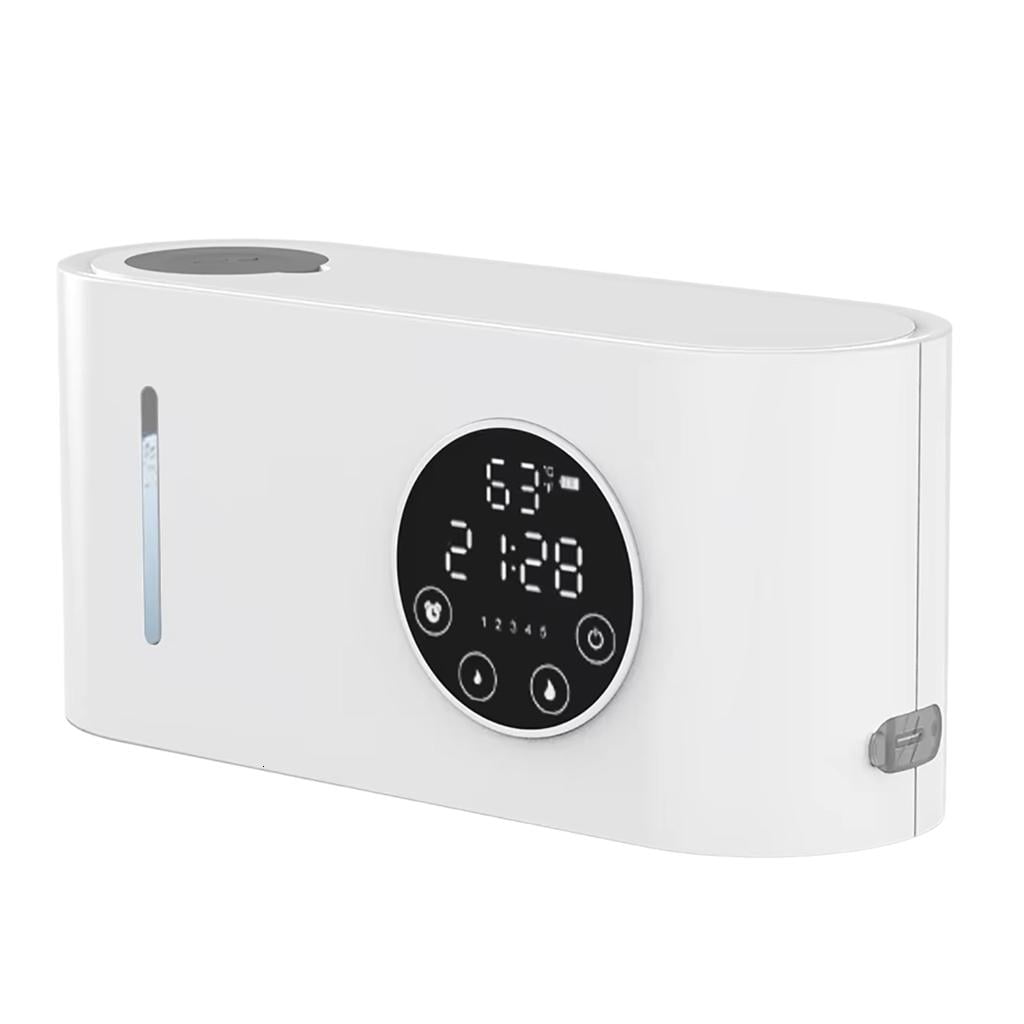 USB Rechargeable Touchless Soap Dispenser with Motion Sensor Wall Mounted ABS Texture for Home and Kitchen and Bathroom