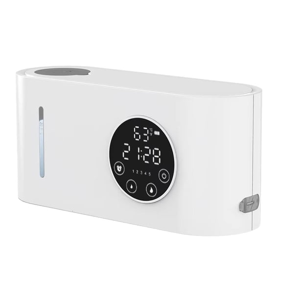 USB Rechargeable Touchless Soap Dispenser with Motion Sensor Wall Mounted ABS Texture for Home and Kitchen and Bathroom