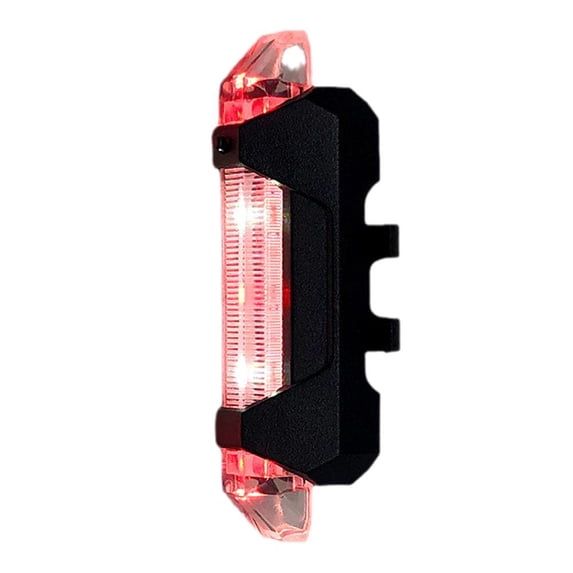 USB Rechargeable Waterproof Bicycle Tail Light High Brightness LED For Night Cycling Safety