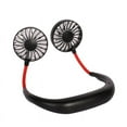thumbnail image 1 of USB Rechargeable Wearable Portable Hand Free Neckband Fan Personal Mini Neck Double Fans 3 Speed Adjustable For Home Office Traveling, 1 of 6