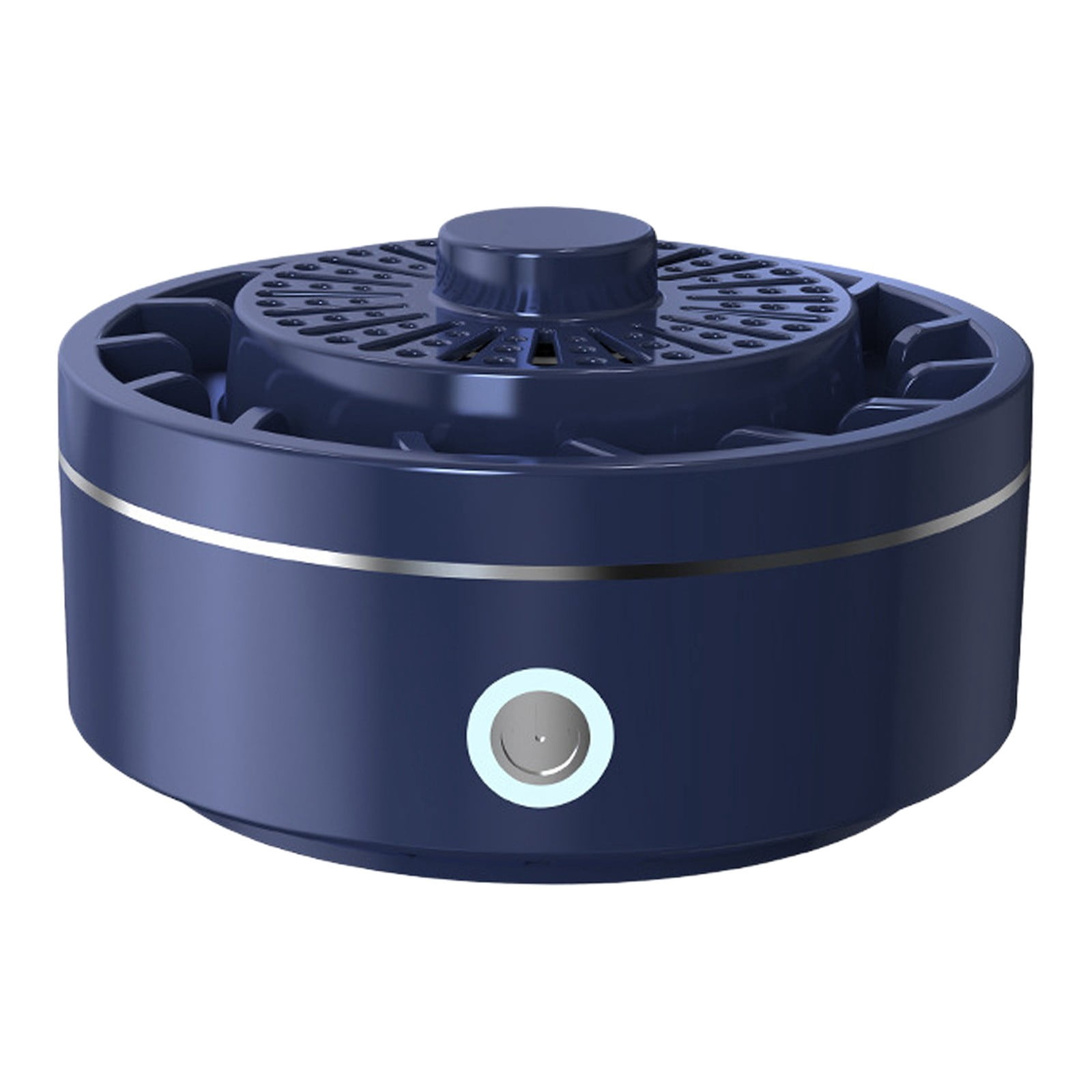 USB Rechargeable Wireless Fruit and Vegetable Cleaner Purifier, Portable Ion Technology Washing Machine - Electric Sanitizer for Meat Vegetables Utensils (Blue)