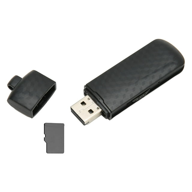 USB Recorder HD Noise Reduction Voice Activated Support Memory Card Mini Recorder for Meeting