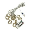 thumbnail image 1 of USB Remote Control Copper Wire Curtain String Lights for Christmas Decor, 1 of 8