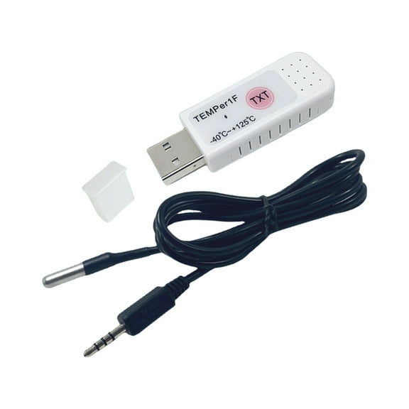 USB Report With Email Alarm IP67 USB Temperature Data Logger Recorder for Warehouse Museums