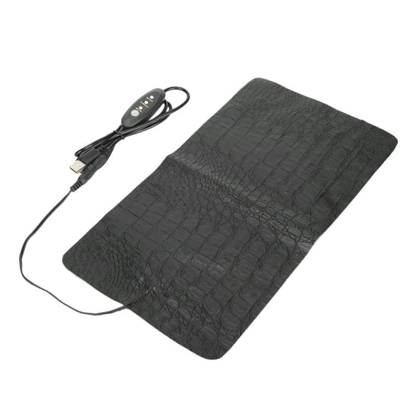 USB Reptile AntiScratch Heating Pad Waterproof Heat Mat for Reptiles Tortoise Lizard(Large )