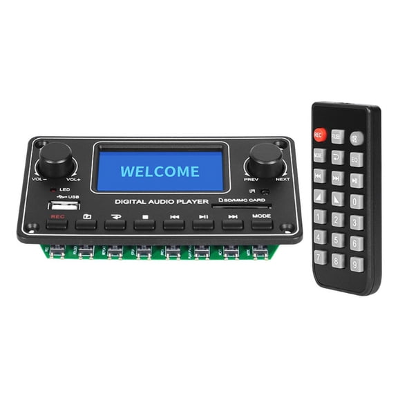 USB/SD/BT/FM/MP3 Player Decoder Board Bluetooth-compatible Music Player Module D