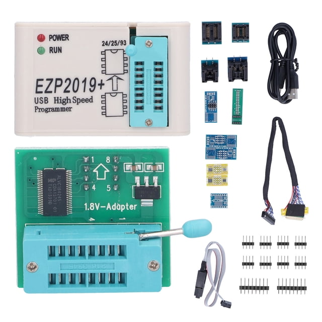 USB SPI Programmer EPROM Flash 24 25 93 BIOS Programmable Logic Circuit ...