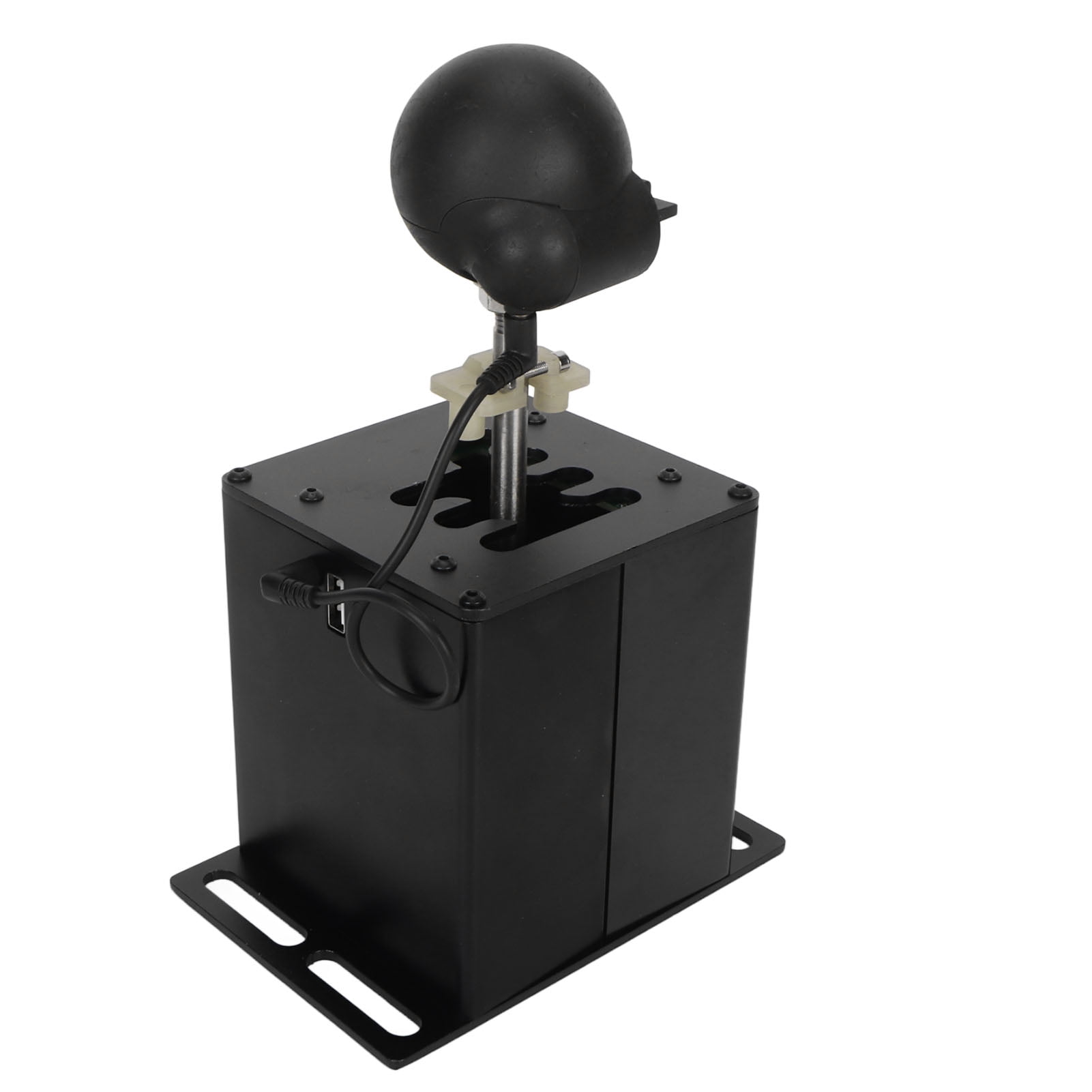 USB Simulator Gear Shifter, Plug And Play Steering Wheel PC Sequential Shifter Aluminum Alloy