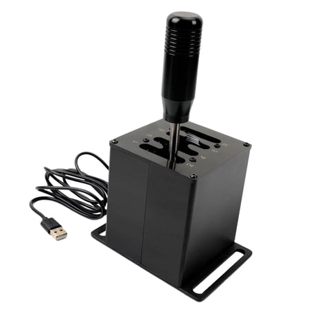 USB Simulator Shifter Games Shifter Aluminum Alloy High Performance Replaces Premium Spare Parts USB Simulator Shifter
