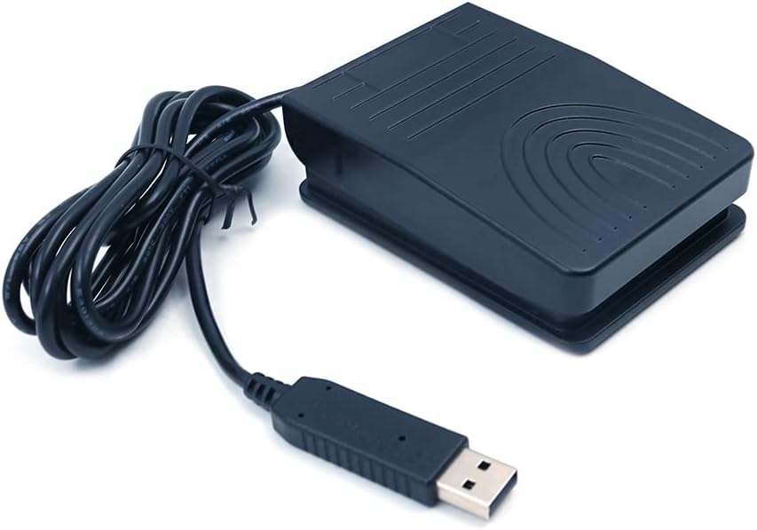 USB Single Foot Pedal Optical Switch Control One Key Program Computer ...