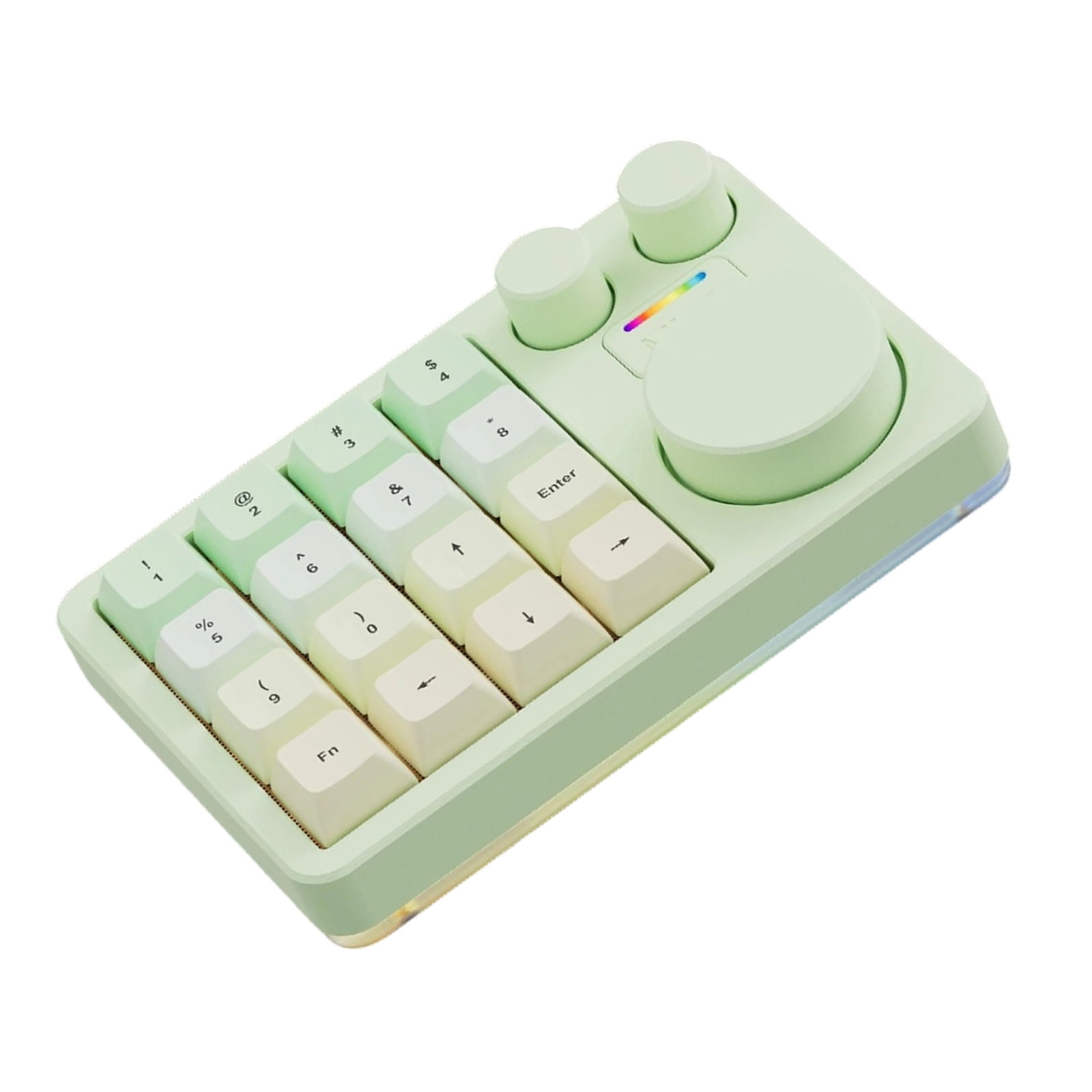 USB Small Keyboard With 16 Keys Three Knobs Macros Functions For Easy ...