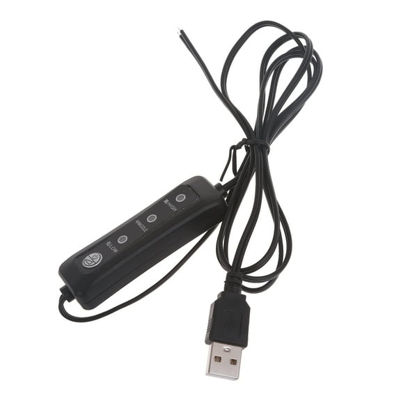 USB Soldering Power Cord 5V USB Extension Cable with for 5V LED Lights Fans Cameras