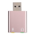 thumbnail image 1 of USB Sound Card 3D External Stereo Audio Adapter Headphone Microphone Notebook Accessories, 1 of 7