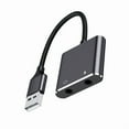 thumbnail image 1 of USB Sound Card Adapter External Sound Adapter Sound Card Converters 3.5mm AUXs, 1 of 7