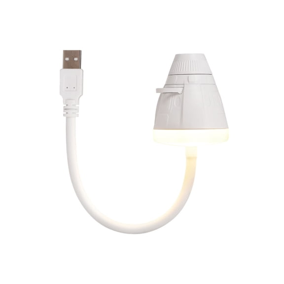 USB Spaceship Star Projector Lamp for Bedroom Decor and Bedside