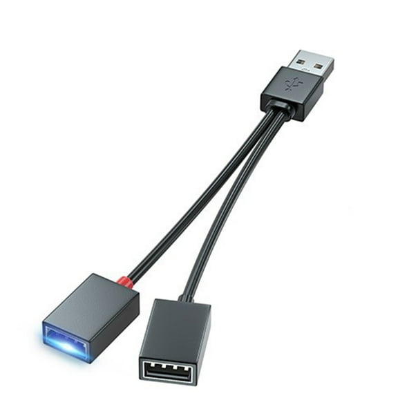 USB Splitter Cable Charger for USB Fans, Mice, Flash Drives Multiple Interfaces