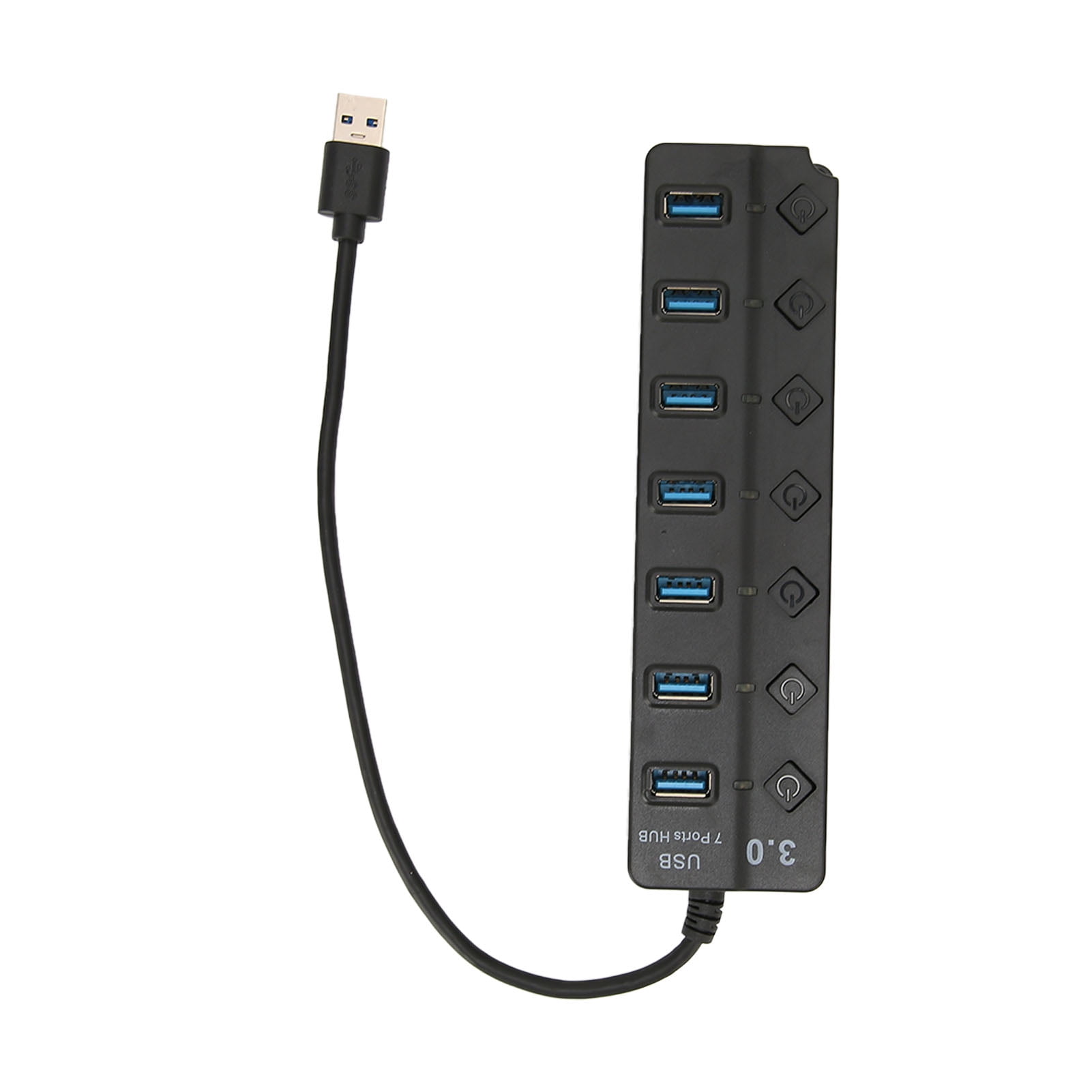 USB Splitter, Plug And Play 5Gbps 7 Ports USB3.0 Hub For Keyboard For