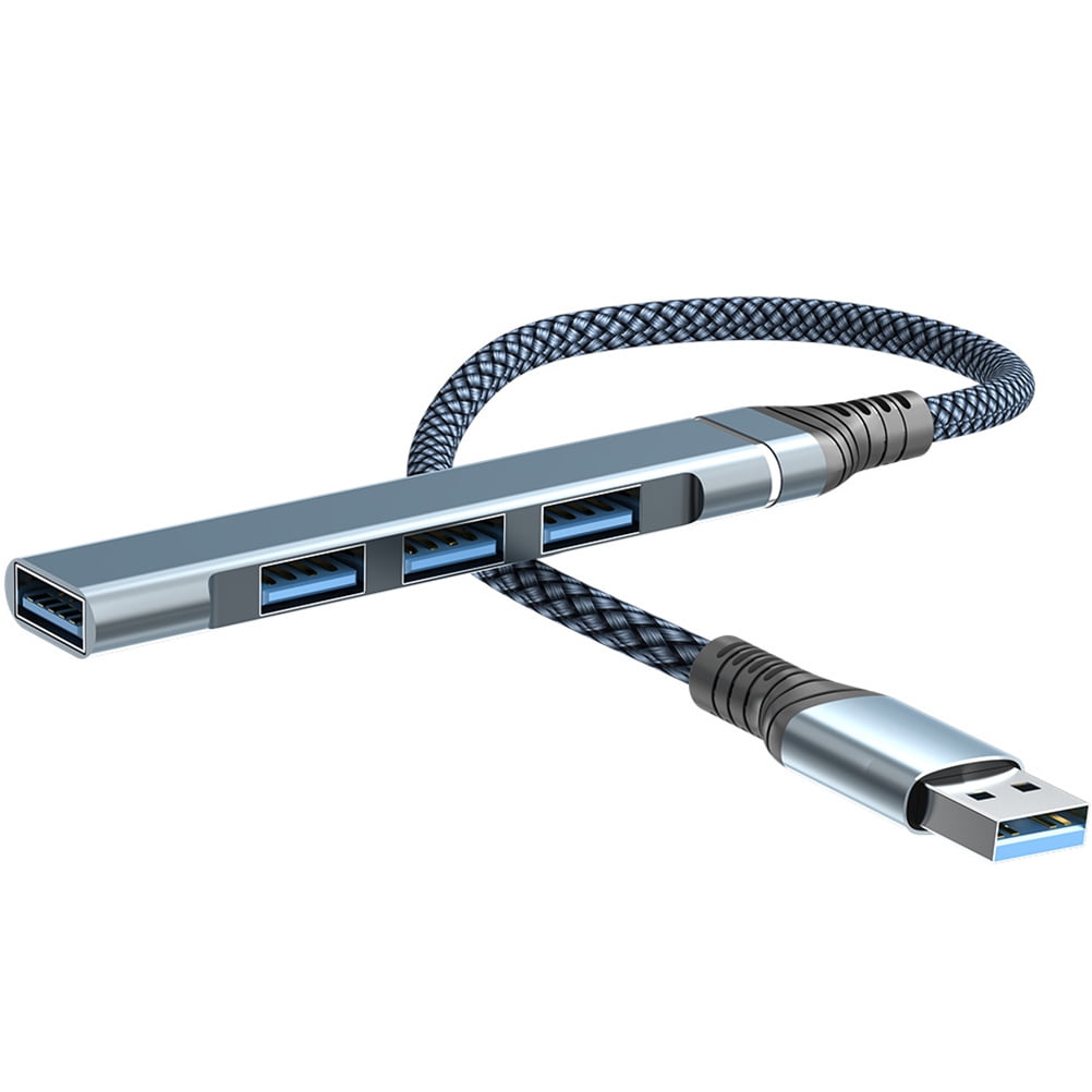 USB Splitter USB Hub USB Adapter 4-port USB 3.0 Data Expander Hub for ...