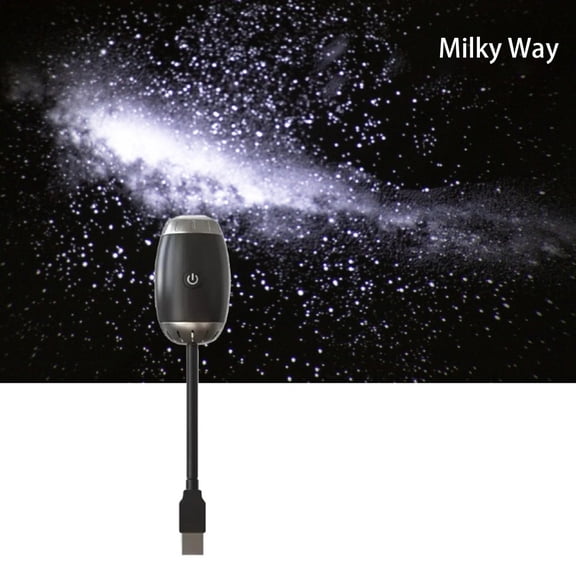 USB Star Projector Night Light LED Atmosphere Lamp For Interior Bedroom And Party