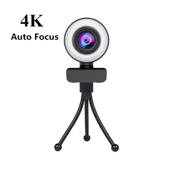 USB Streaming Camera for Computer Fill light HD 1080P Video Camera USB Online Class Meeting Live Computer Network Webcam