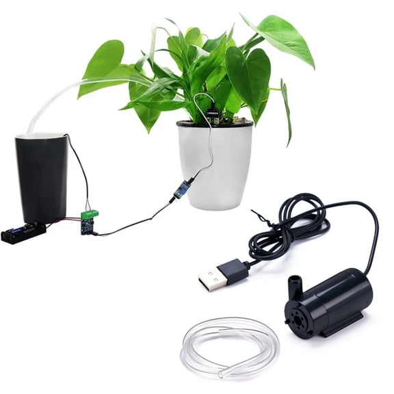 USB Submersible Pump 1m Cable DC Low Voltage Ultra-Quiet Mini Small Water Pump 5V Submersible Pump for Aquarium