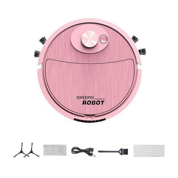 USB Sweeping Robot Vacuum Cleaner Mopping Smart Wireless Dragging Cleaning Sweep Floor for Home Office-C