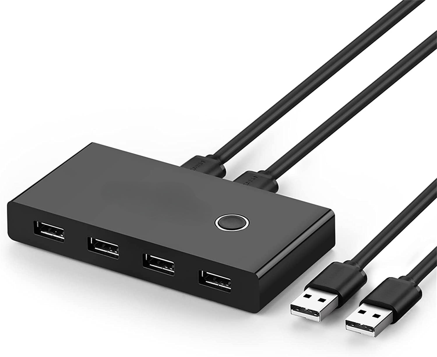 USB Switch Selector 2 Computers Sharing 4 USB Devices USB 2.0 ...