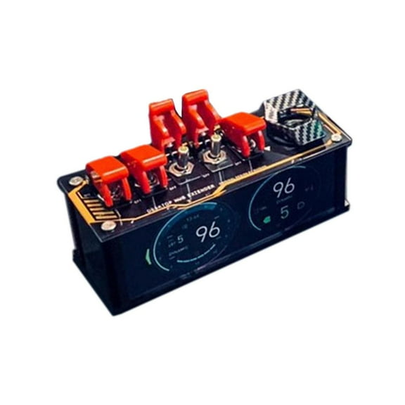 USB Switch USB Hub Built-in RGB Light Support Bluetooth for Retro Decoration T8