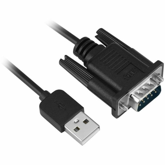 SIIG USB to RS-232 Serial Adapter Cable FTDI FT232 TAA compliant