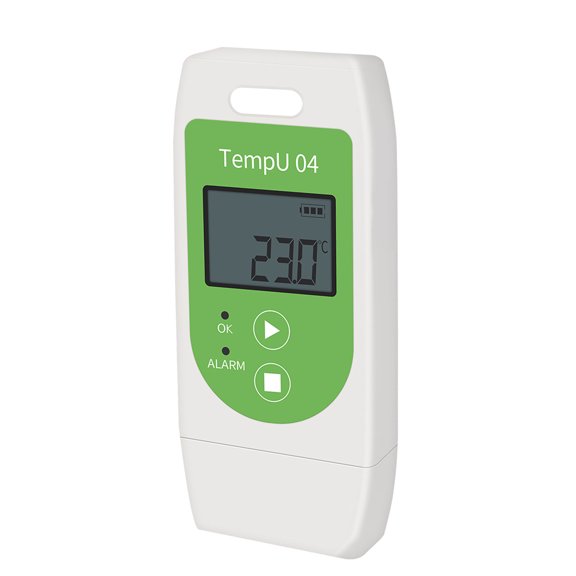 USB Temperature Logger Featuring LCD Screen Large Capacity and PDF Export