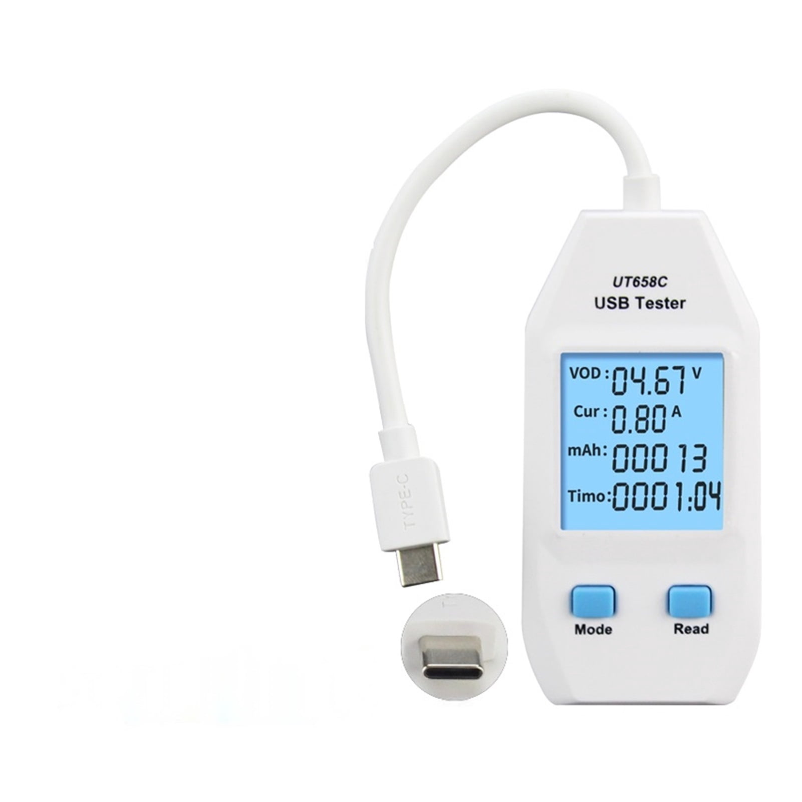 USB Tester Digital Voltmeter Ammeter Voltage Current Amperemeter ...