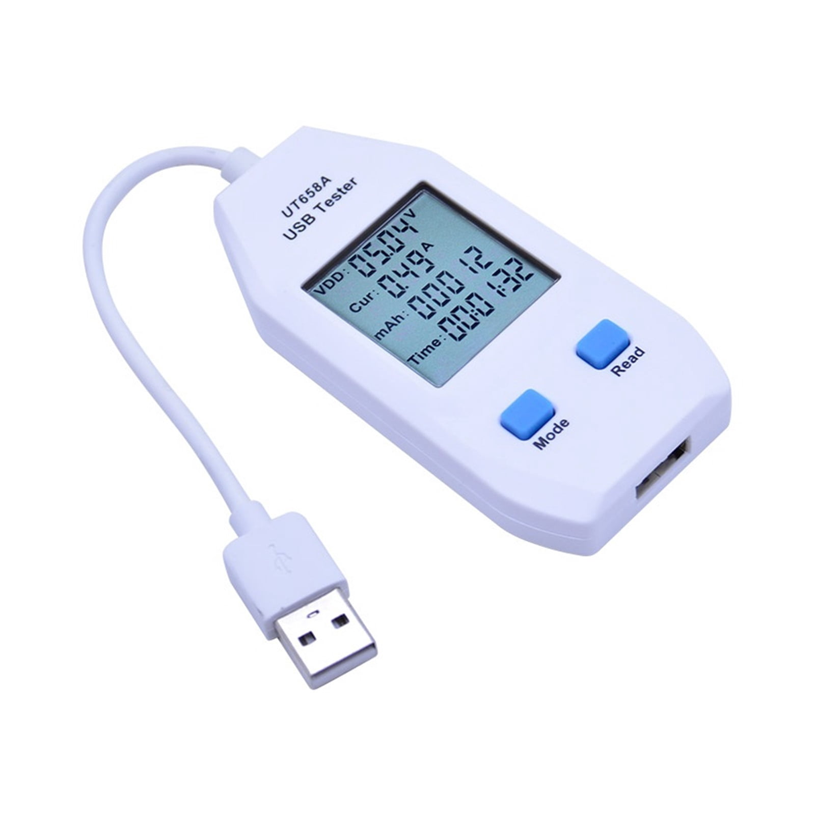 USB Tester UT658A/C/DUAL Voltage And Current Monitors Volt Ampere ...