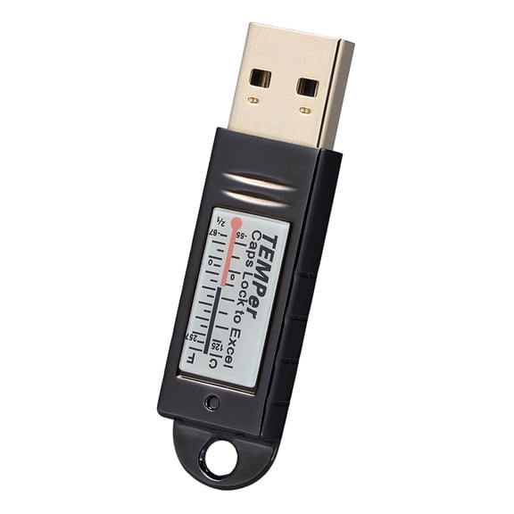 USB Thermometer Hygrometer Hygrometer USB Thermometer Temperature Sensor Data Logger Recorder for PC Laptop Silver