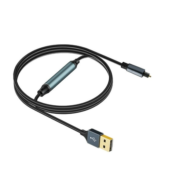 USB To Optical Sound Adapter USB To Optical Sound Adapter USB To SPDIF Digital Converter for Computer Laptop Connection