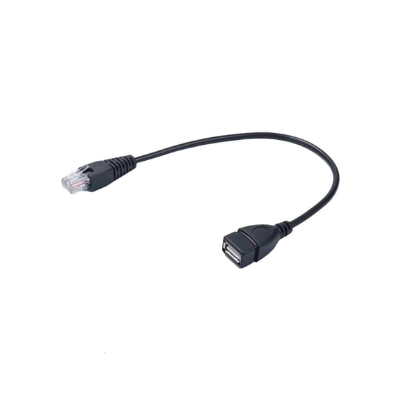 USB To RJ45 Converter Cable With Plugs And Play Functionality USB to RJ45 Ethernet Cable For Networking Printer Webcams