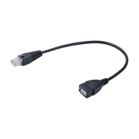 USB To RJ45 Converter Cable With Plugs And Play Functionality USB to RJ45 Ethernet Cable For Networking Printer Webcams