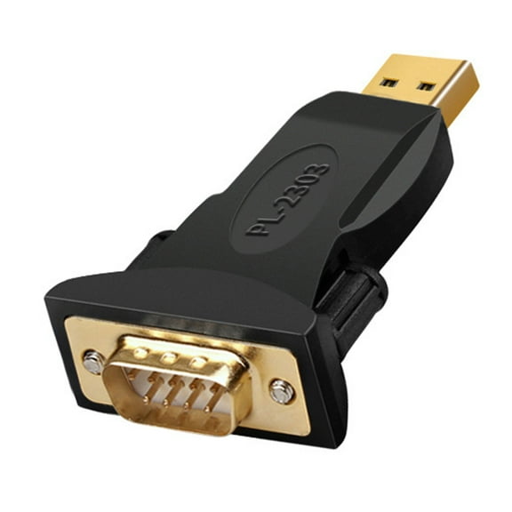 USB To RS232 Adapter with Chipset, USB To DB9 Serial Converter for Windows 10, 8.1, 8, 7, Vista, XP, 2000, Linux and Mac OS X 10.6 and Above