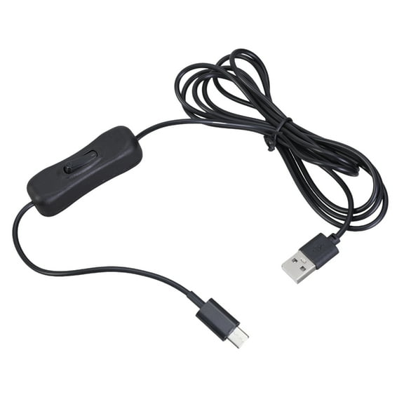 USB To Type C Extension Cable with Switches PVC Cable for Indoor Use In Gadgets