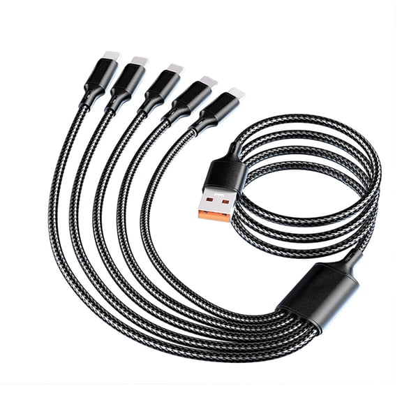 USB To USB C/Micro USB Cable USB Splitter Charging Adapter For Smartphones Tablets Power Supply Cable 120cm/200cm