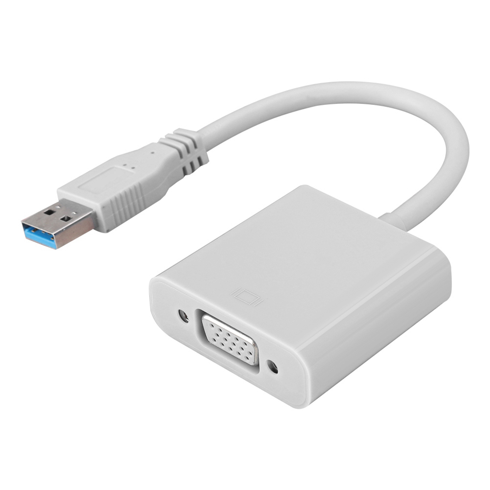USB To VGA Adapter, 5 Volts PP TTL 5.0Gbps USB 3.0 To VGA, USB Power