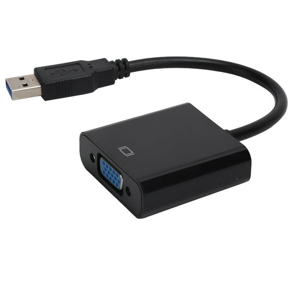 USB To VGA External Video Card Adapter, 5Gbps, No Power Needed, 1920x1080