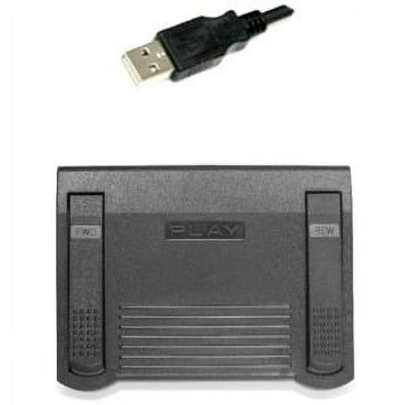USB Transcriber Foot Pedal - Foot Control for Digital  Dictation Transcription M