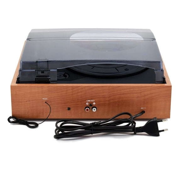 USB Turntable Players Kit Vinyl LP Record Phone Player+Cleaning Brush For CD/LP +2PCS Sapphire Tipped Ceramic Needle ,Perfect Gift