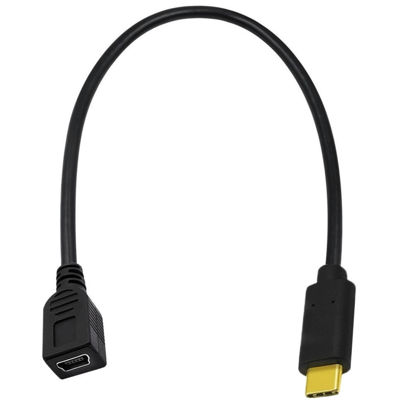 Cavo Adattatore USB Type C 3.1 A Mini USB 5 Pin 90° – 25 Cm – Per Ricarica E Dati - 4