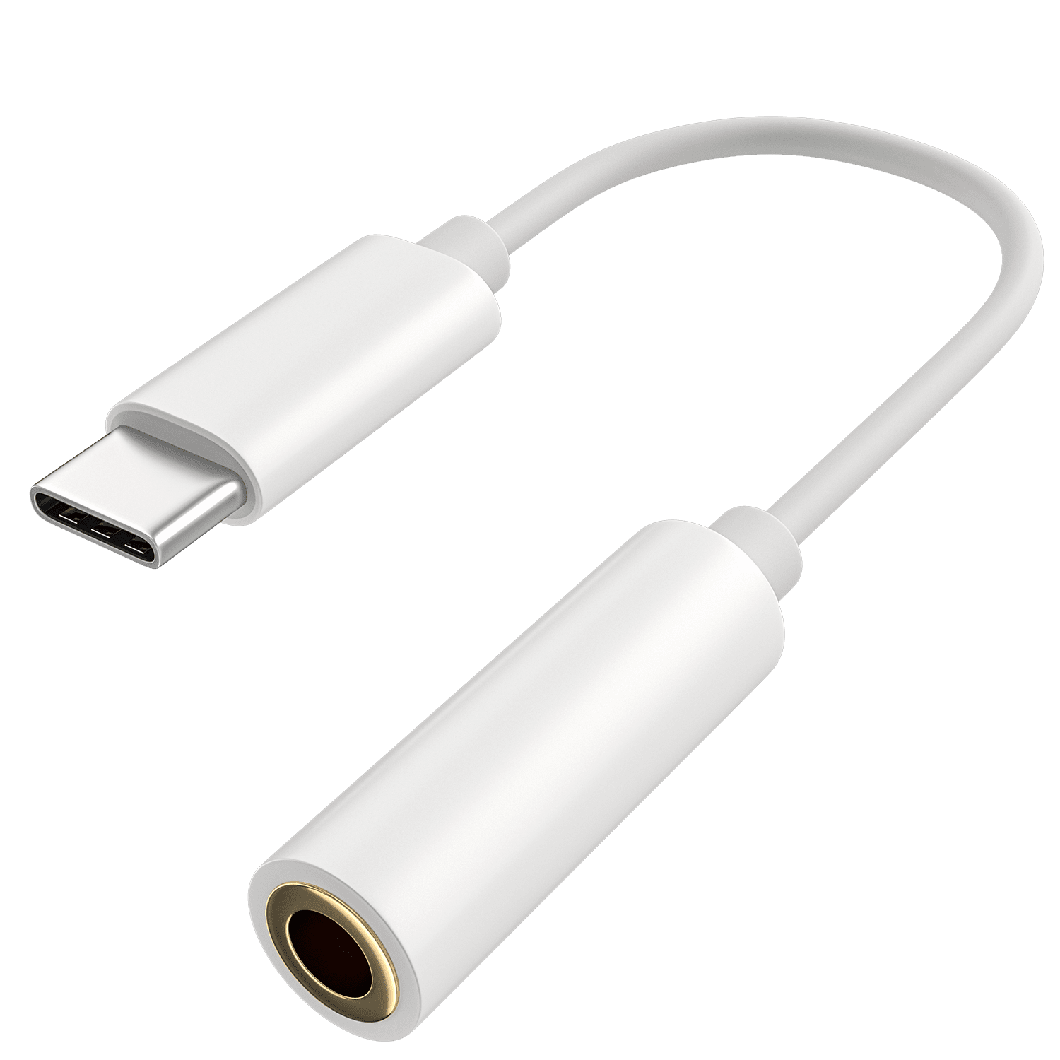 USB Type C to 3.5mm Female Headphone Jack Adapter, USB C to Aux Audio