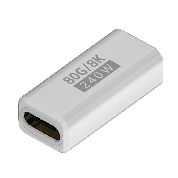 USB Type C Adapter 240W 80Gbps 8K@60Hz for Thunderbolt4/5 Devices for Efficient Data Transfer
