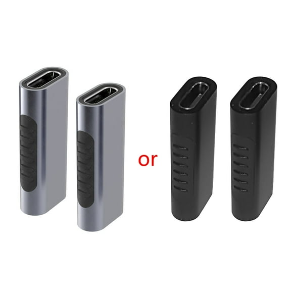USB Type-C Adapter Female to Female Converter Portable Charge Data Sync Adapter Type-C Extension Cable for Phone Tablet