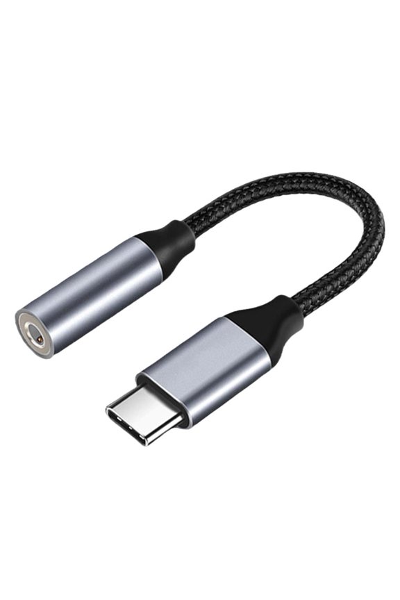 USB Type C Adapter to 3.5mm AUX Audio Headphone Jack N8 G For Android m2u M9U6