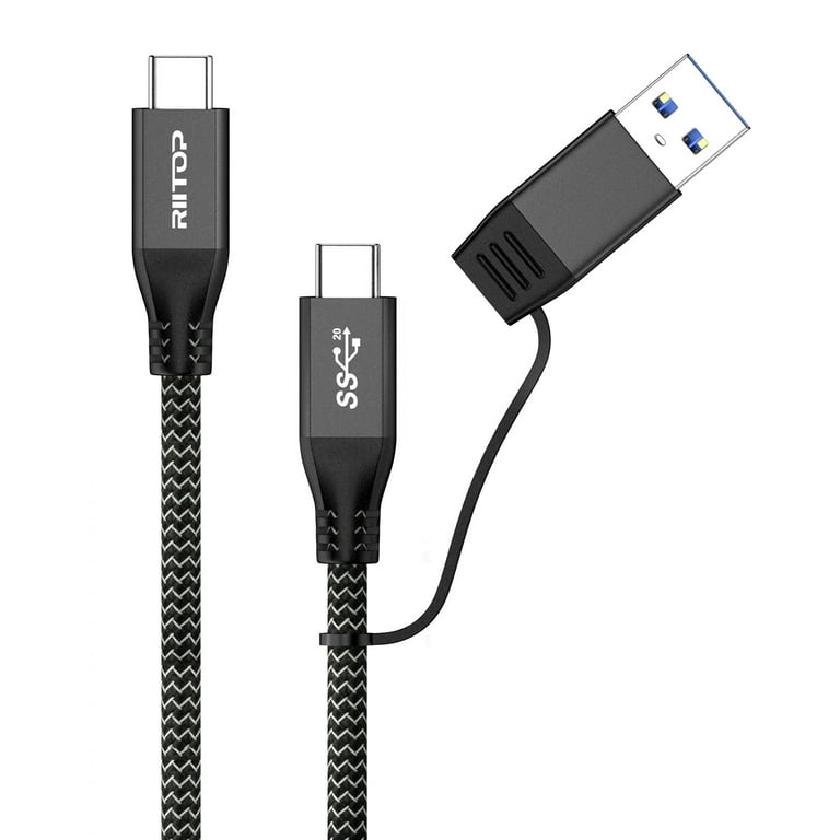 USB Type C to C Cable 20Gbps, 100W PD Fast Charging Charger Cable