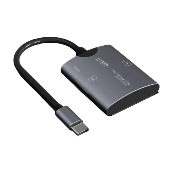 USB Type C Card Reader Fast 480Mbps Speed for Cards Portable Smartphones Computers